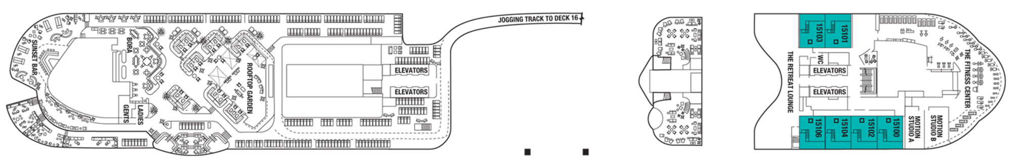 Deck 15 plan